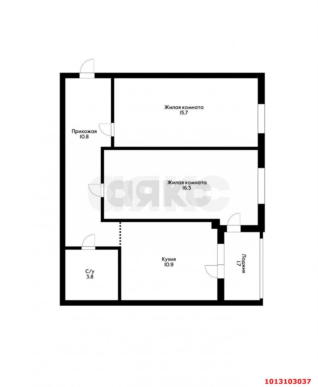 Фото №9: 2-комнатная квартира 60 м² - Краснодар, Сады Калинина, ул. Троицкая, 34