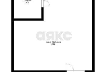 Фото №4: Студия 32 м² - Новая Адыгея, мкр. жилой комплекс Мега, ул. Бжегокайская, 90/5к3