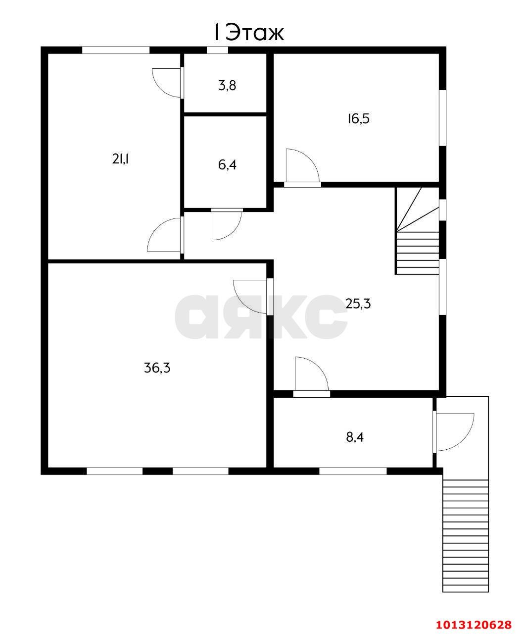 Фото №13: Дом 288 м² + 8.1 сот. - Краснодар, Сады Калинина, ул. Семёновская, 134