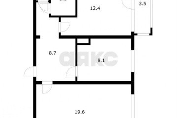 Фото №1: 2-комнатная квартира 51 м² - Краснодар, мкр. Краевая Клиническая Больница, ул. Черкасская, 49