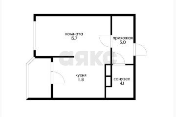 Фото №3: 1-комнатная квартира 40 м² - Краснодар, мкр. жилой комплекс Сказка Град, 