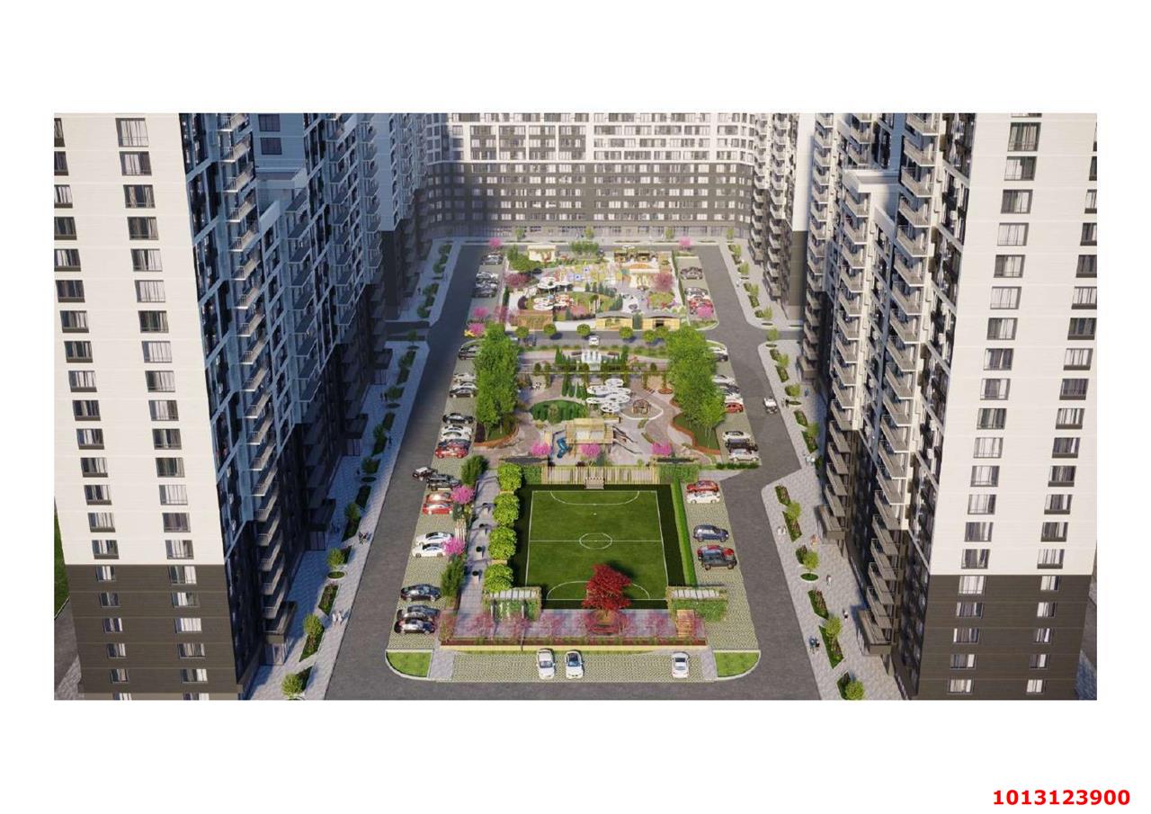 Фото №2: 1-комнатная квартира 38&nbsp;м², 9/17&nbsp;эт. - Краснодар, Центральный внутригородской округ, мкр. Черёмушки
