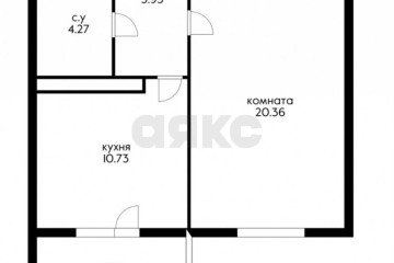 Фото №1: 1-комнатная квартира 43 м² - Краснодар, мкр. жилой комплекс Мой Город, ул. Западный Обход, 39/1к7