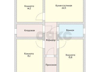 Фото №1: Дом 100 м² - Краснодар, днт Знаменский, ул. Зелёная