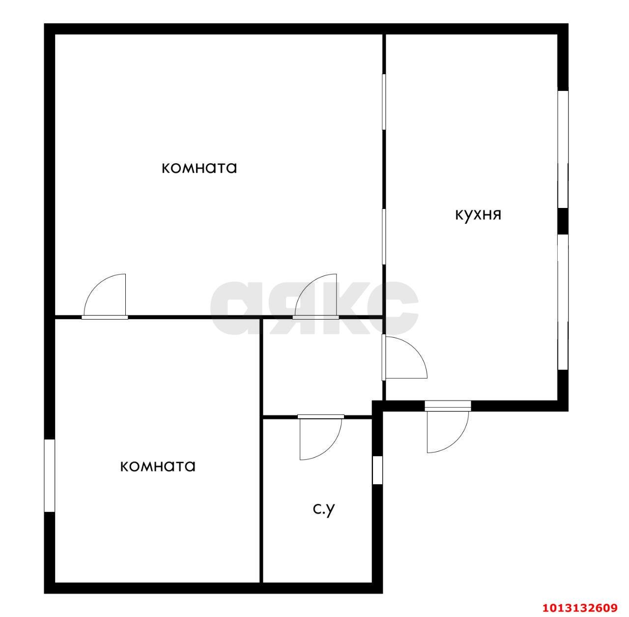 Фото №6: 2-комнатная квартира 42 м² - Краснодар, Центральный, ул. Янковского, 68