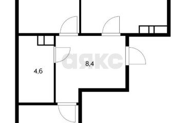 Фото №3: 2-комнатная квартира 62 м² - Краснодар, мкр. жилой комплекс Дыхание, ул. Лётчика Позднякова, 2к13