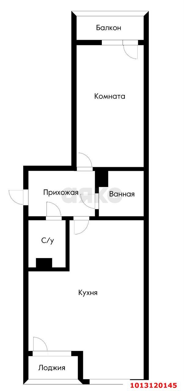 Фото №5: 1-комнатная квартира 52 м² - Краснодар, жилой комплекс Самолёт, ул. Западный Обход, 39/2к1