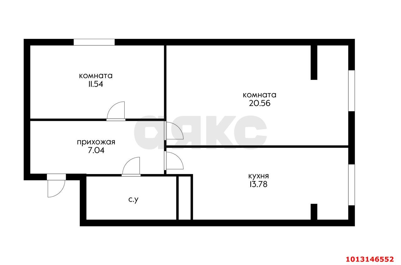 Фото №6: 2-комнатная квартира 60 м² - Краснодар, 9-й километр, ул. Ярославская, 113к1