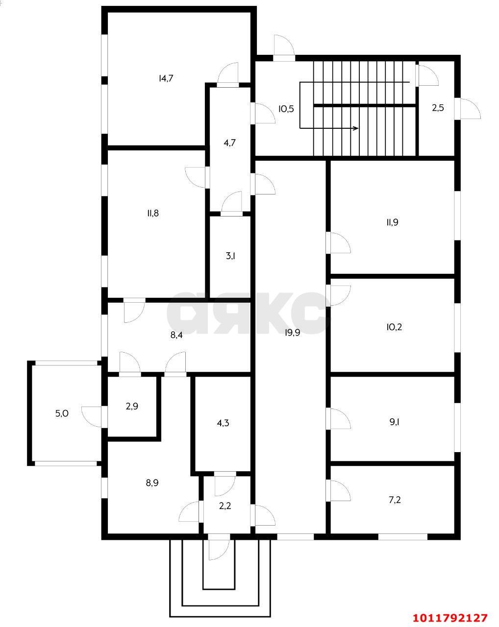 Фото №2: Офисное помещение 125 м² - Краснодар, Черёмушки, ул. Ставропольская, 109/2