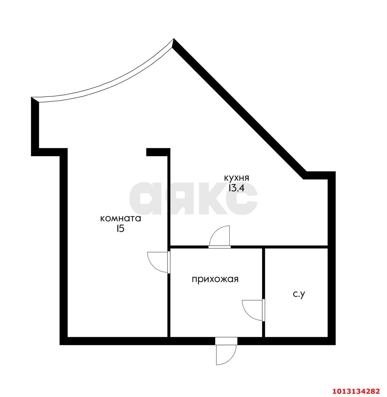 Фото №5: 1-комнатная квартира 45 м² - Краснодар, Достояние, ул. Григория Булгакова, 10