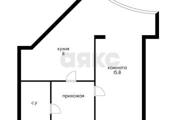 Фото №2: 1-комнатная квартира 43 м² - Краснодар, мкр. Достояние, ул. Григория Булгакова, 10