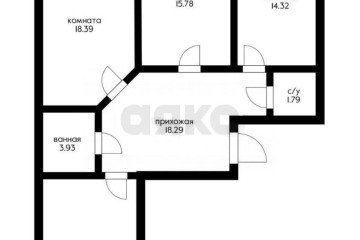 Фото №3: 3-комнатная квартира 92 м² - Краснодар, мкр. жилой комплекс Авиатор, ул. имени Валерия Гассия, 2