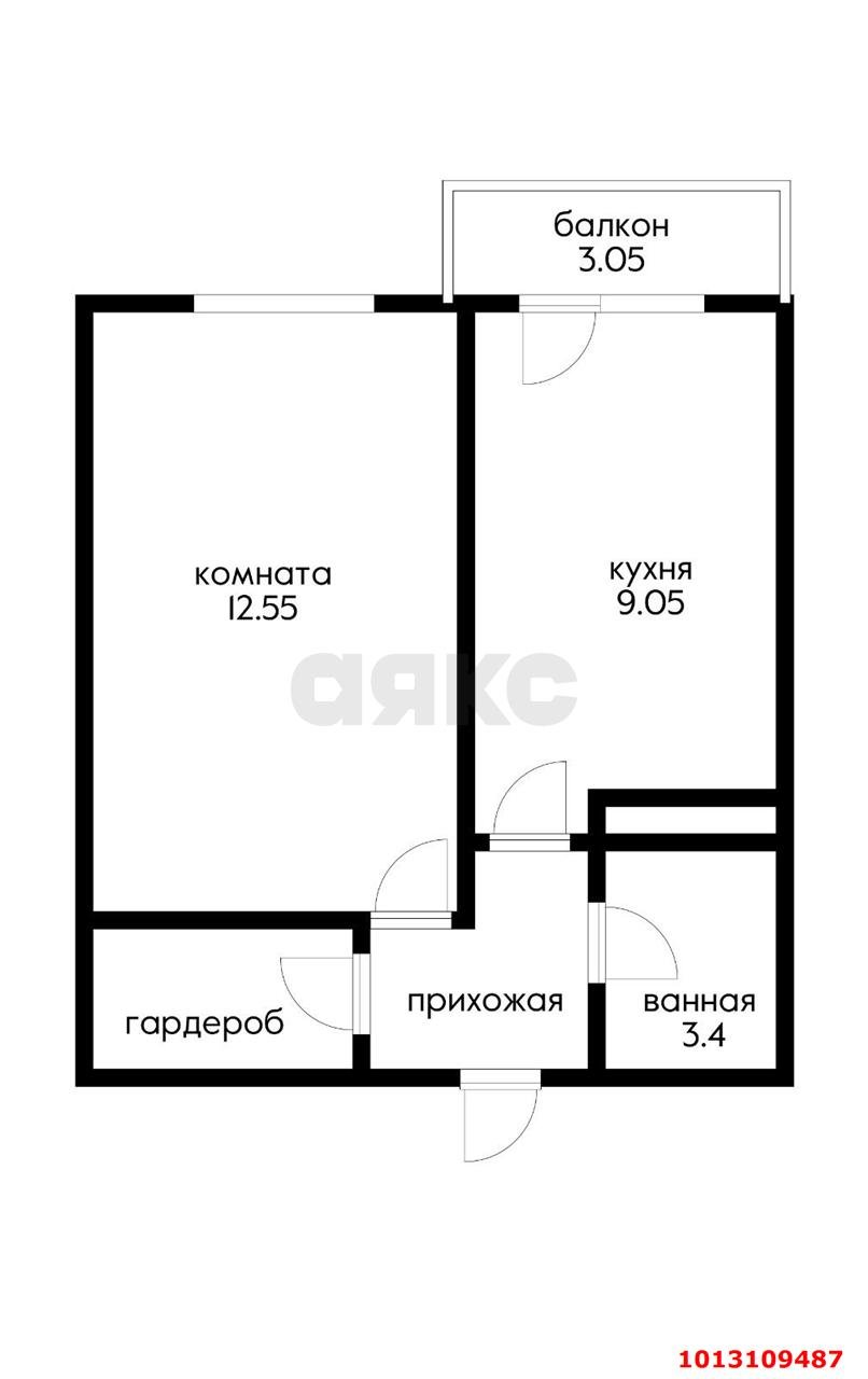 Фото №15: 1-комнатная квартира 34 м² - Пригородный, жилой комплекс Мини-полис Куб-А, ул. Сербская, 6/4