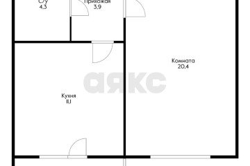 Фото №2: 1-комнатная квартира 45 м² - Краснодар, мкр. Новый, ул. 9-я Тихая, 5