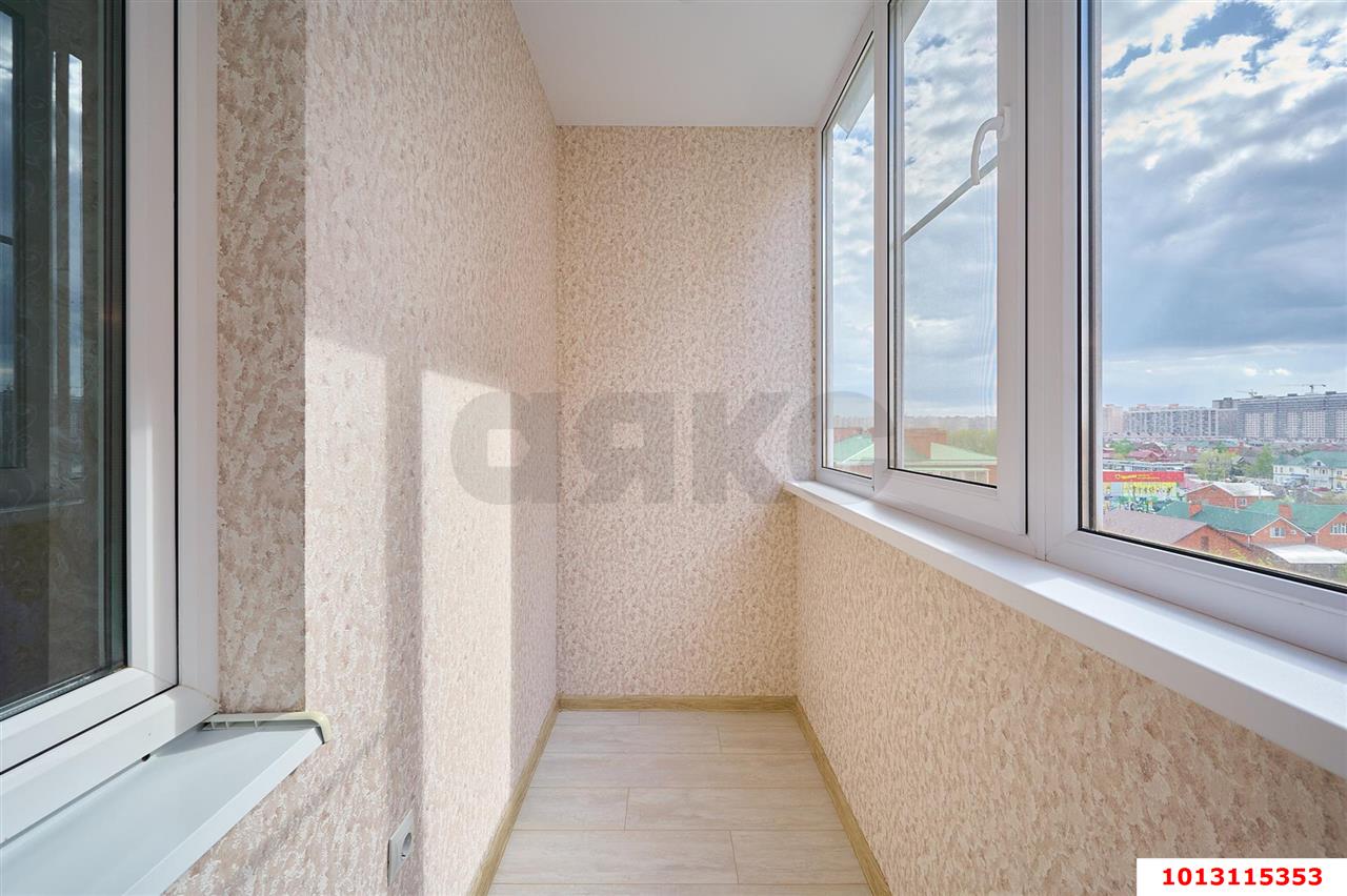 Фото №11: 1-комнатная квартира 33&nbsp;м², 7/20&nbsp;эт. - Краснодар, Прикубанский внутригородской округ, Калинино, Завод Радиоизмерительных Приборов, мкр. ЖК Акварели-2, ул. Тепличная, 62/1к4