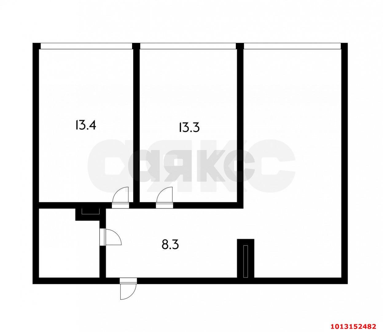 Фото №15: 2-комнатная квартира 60 м² - Краснодар, жилой комплекс Самолёт-4, ул. Ивана Беличенко, 89