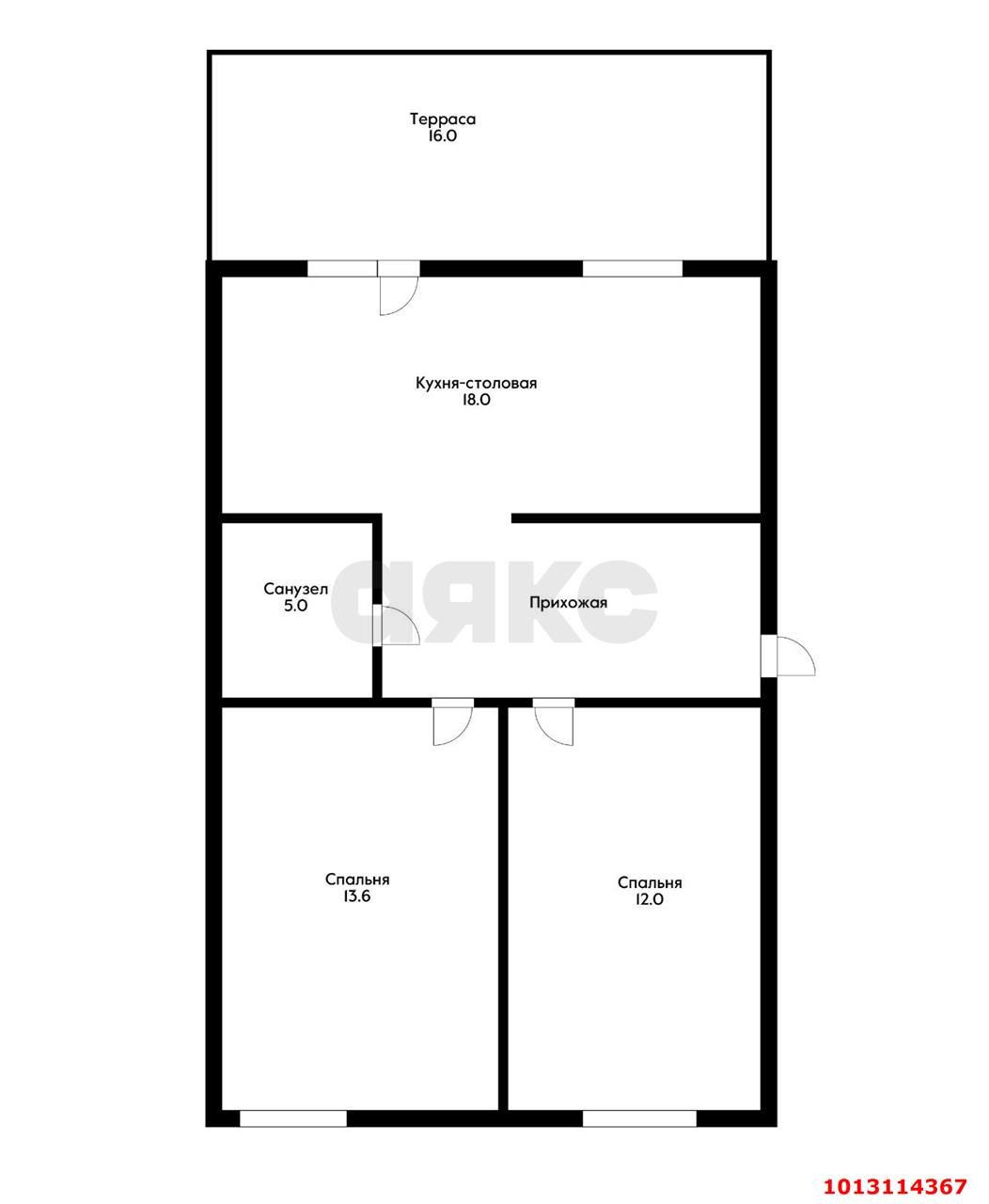 Фото №13: Дом 61 м² + 3 сот. - Южный, ул. Крайняя, 4