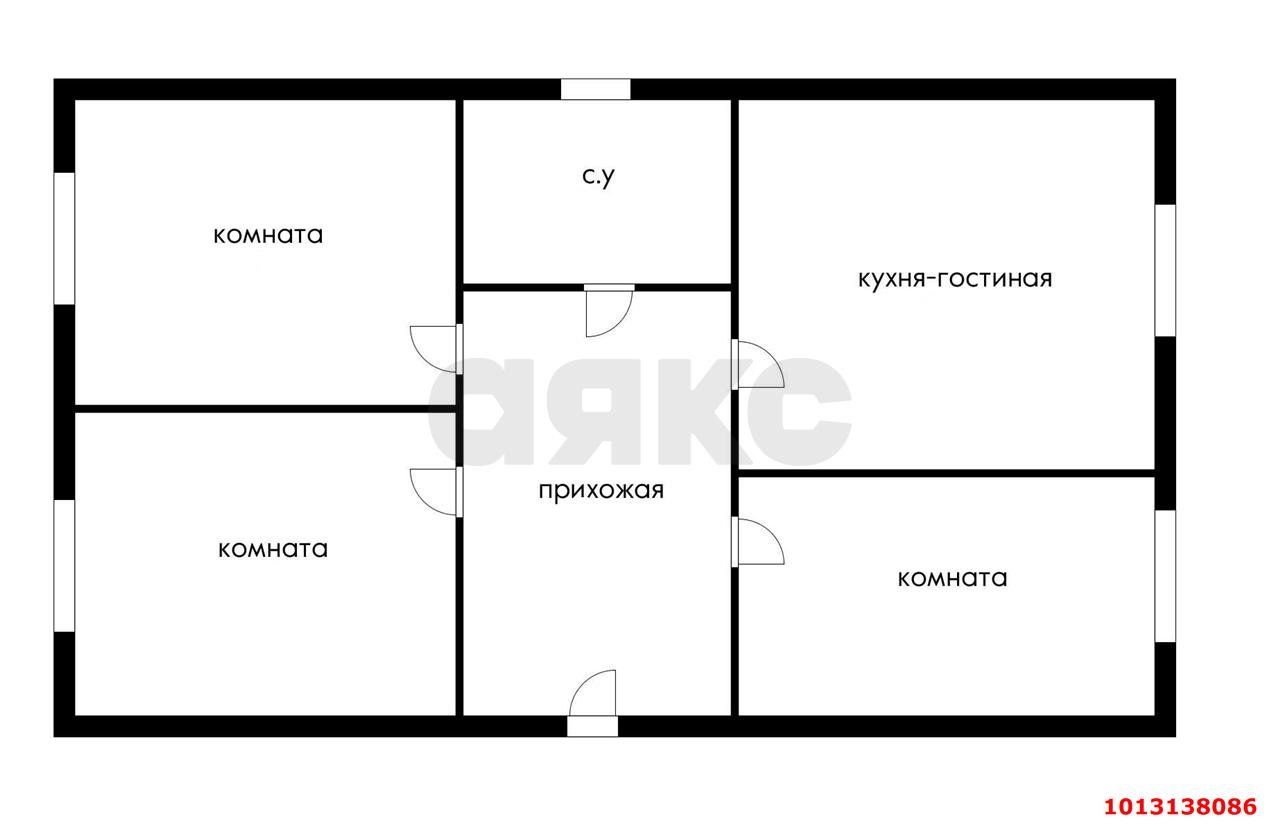 Фото №6: Дом 71 м² + 3 сот. - Краснодар, коттеджный  Крепость, ул. Ахтанизовская, 35