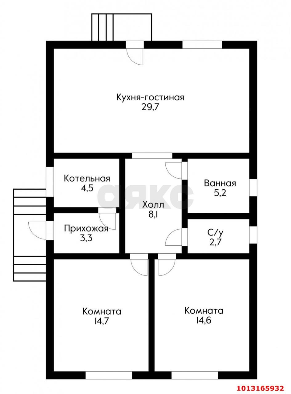 Фото №6: Дом 83 м² + 4 сот. - Индустриальный, Прикубанский внутригородской округ, ул. 1-я Инженерная, 24