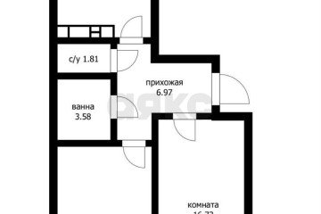 Фото №4: 2-комнатная квартира 64 м² - Знаменский, мкр. Родные Просторы, ул. Природная, 10Бк5