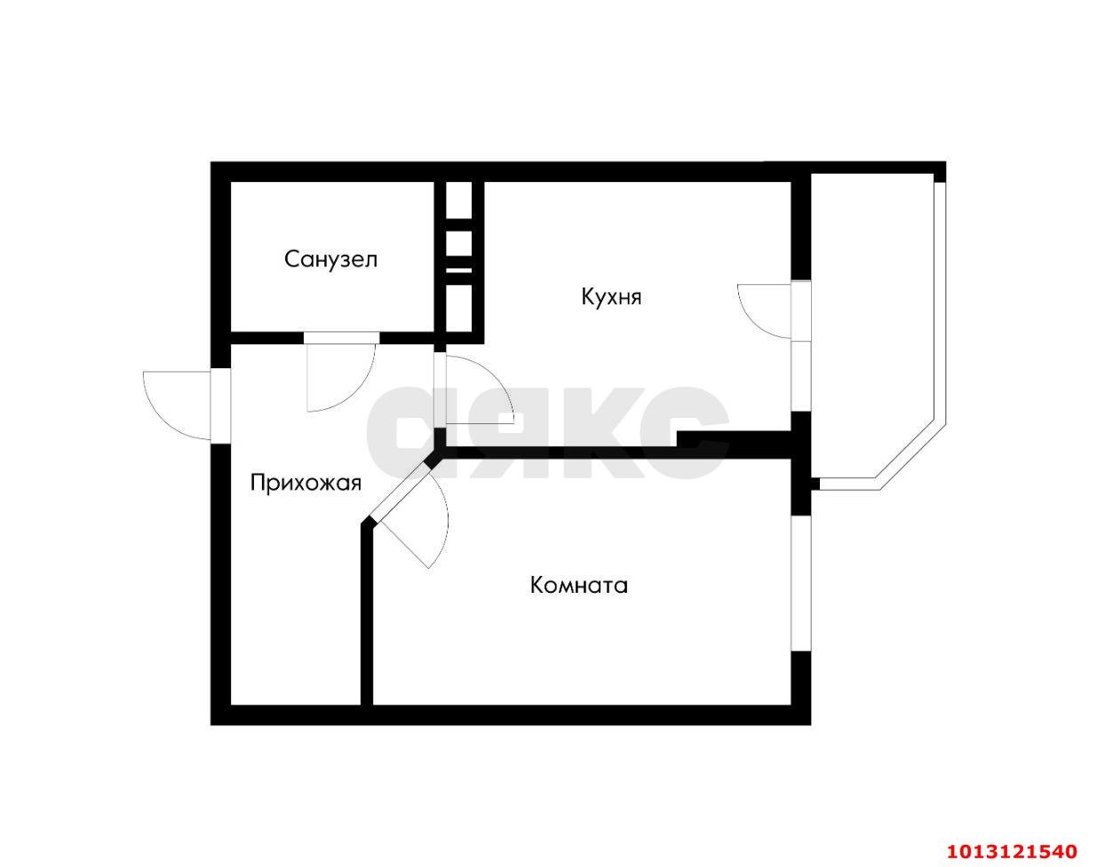 Фото №13: 1-комнатная квартира 37 м² - Краснодар, жилой комплекс Керченский, ул. им. Героя Сарабеева В.И., 5