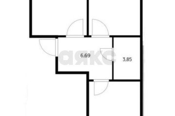 Фото №5: 2-комнатная квартира 80 м² - Краснодар, мкр. Любимово, 2