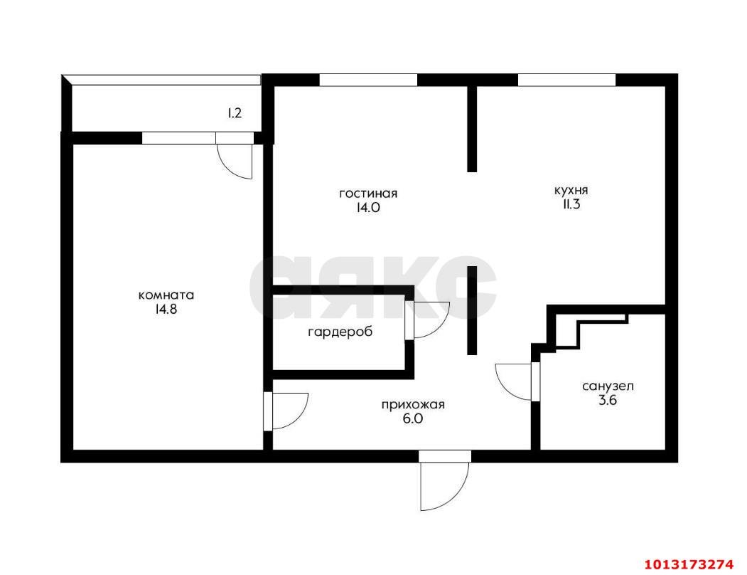 Фото №18: 2-комнатная квартира 50 м² - Краснодар, Новознаменский, ул. Войсковая, 4к9