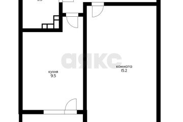 Фото №2: 1-комнатная квартира 33 м² - Краснодар, мкр. жилой комплекс Акварели-2, ул. Тепличная, 62/1к4