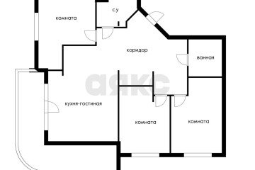 Фото №3: 3-комнатная квартира 83 м² - Краснодар, мкр. Панорама, ул. Восточно-Кругликовская, 28