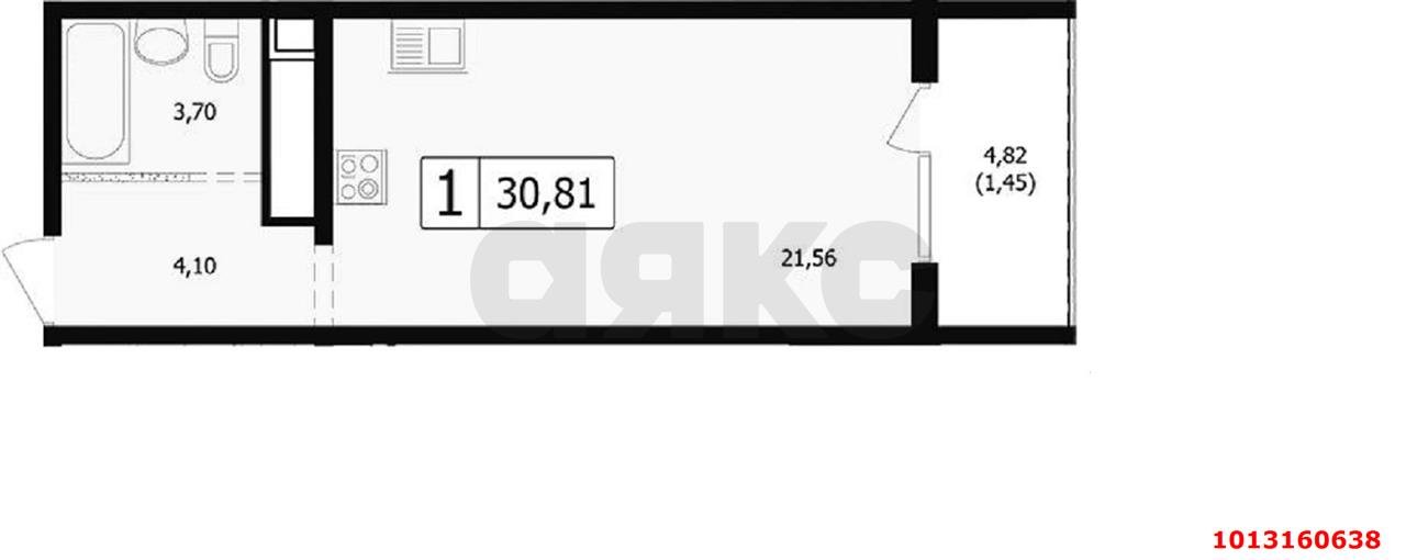 Фото №9: Студия 35 м² - Краснодар, жилой комплекс Парусная Регата, ул. Автолюбителей, 1Дк3