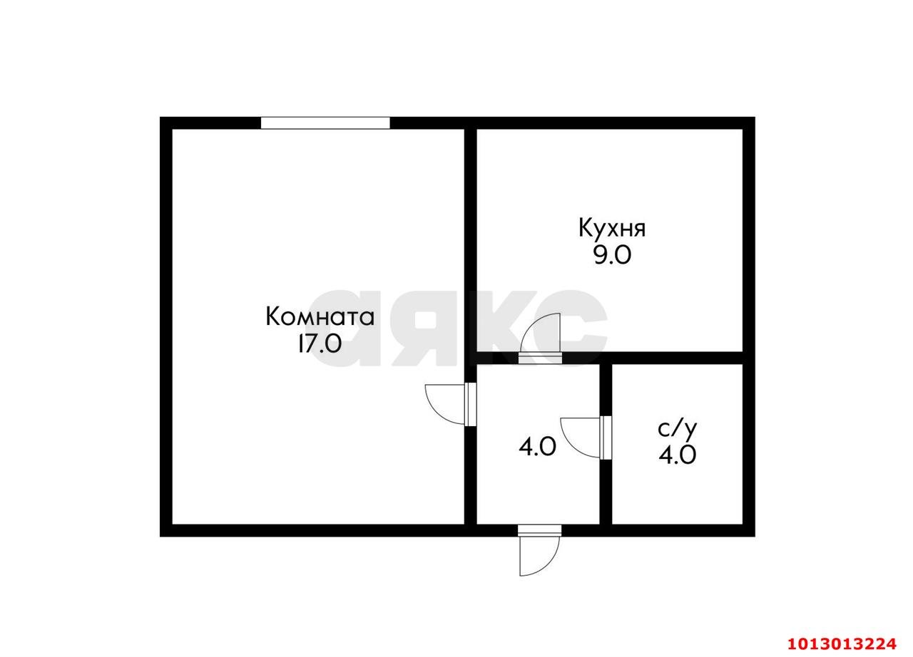 Фото №11: 1-комнатная квартира 34 м² - Краснодар, Пашковский, ул. Леонида Лаврова, 89