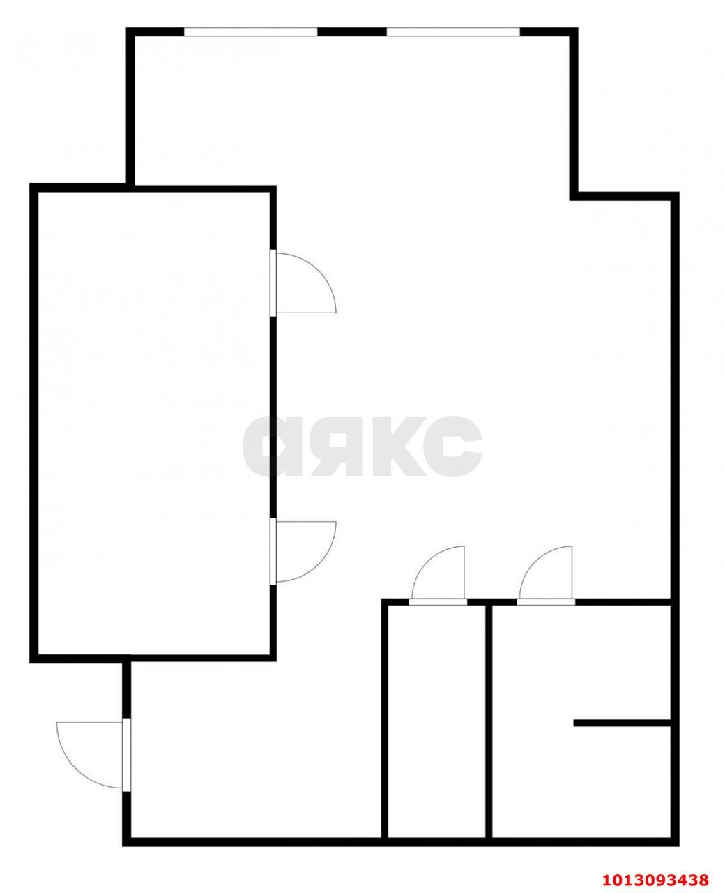 Фото №12: 1-комнатная квартира 47 м² - Яблоновский, ул. Луговая, 3А/4