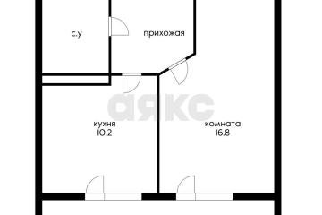 Фото №1: 1-комнатная квартира 39&nbsp;м², 16/22&nbsp;эт. - Краснодар, мкр. 7-й квартал, ул. имени Героя Николая Шевелёва, 17