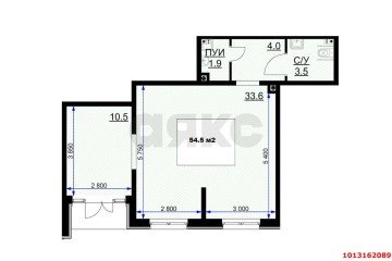 Фото №1: Торговое помещение 55 м² - Краснодар, мкр. жилой комплекс Ракурс, ул. имени Героя Ростовского, 8к3