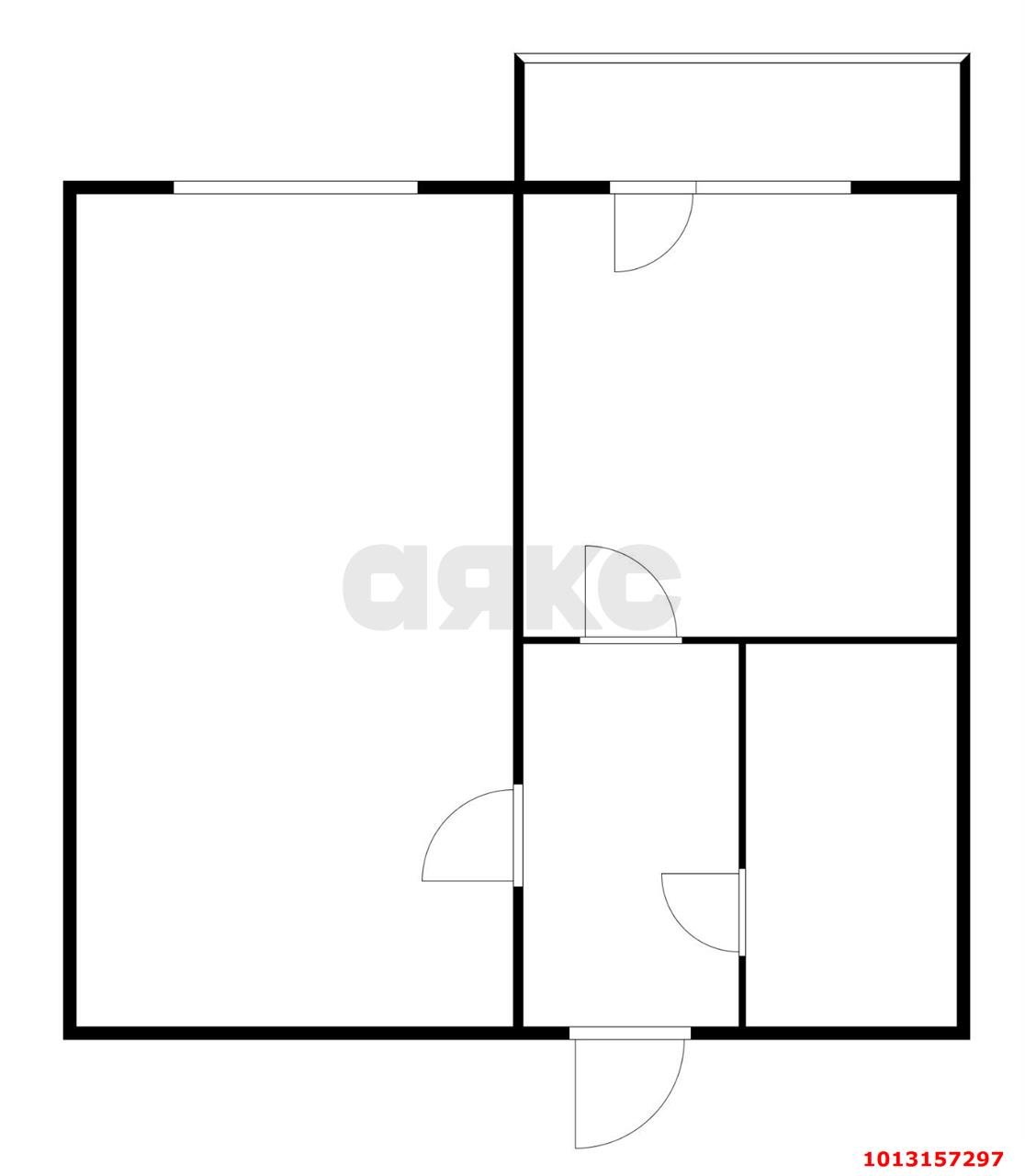 Фото №9: 1-комнатная квартира 35 м² - Краснодар, Музыкальный, ул. имени Сергея Есенина, 112