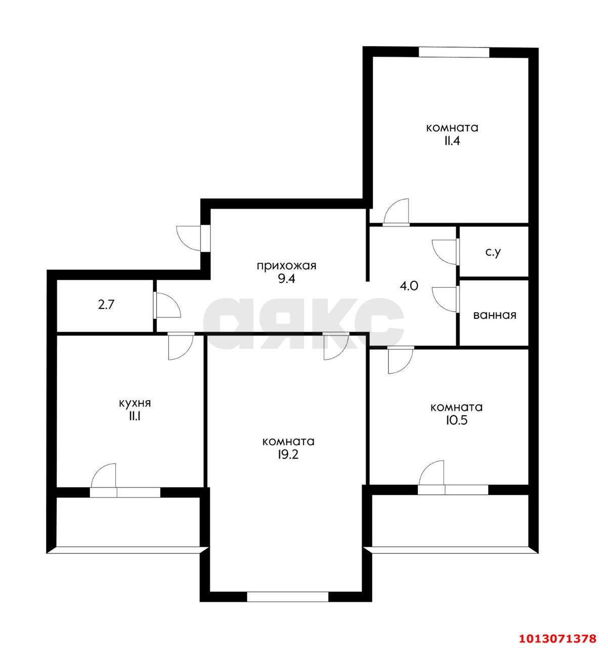 Фото №12: 3-комнатная квартира 80 м² - Краснодар, Дубинка, ул. Ставропольская, 168