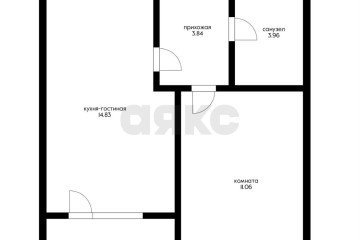 Фото №3: 1-комнатная квартира 35 м² - Краснодар, мкр. жилой комплекс Зелёная Территория, ул. имени Генерала Брусилова, 5лит1.2