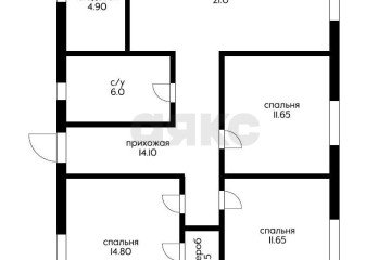 Фото №5: Дом 90 м² - Елизаветинская, ст Роднички, ул. Яблоневая, 6