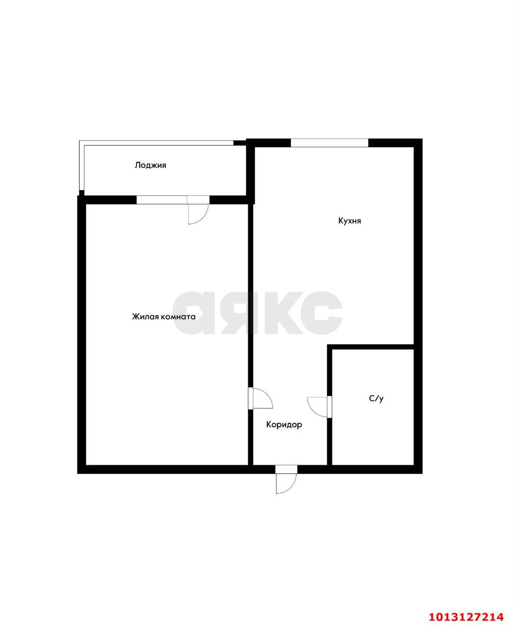 Фото №12: 1-комнатная квартира 41 м² - Краснодар, Музыкальный, ул. имени Сергея Есенина, 94