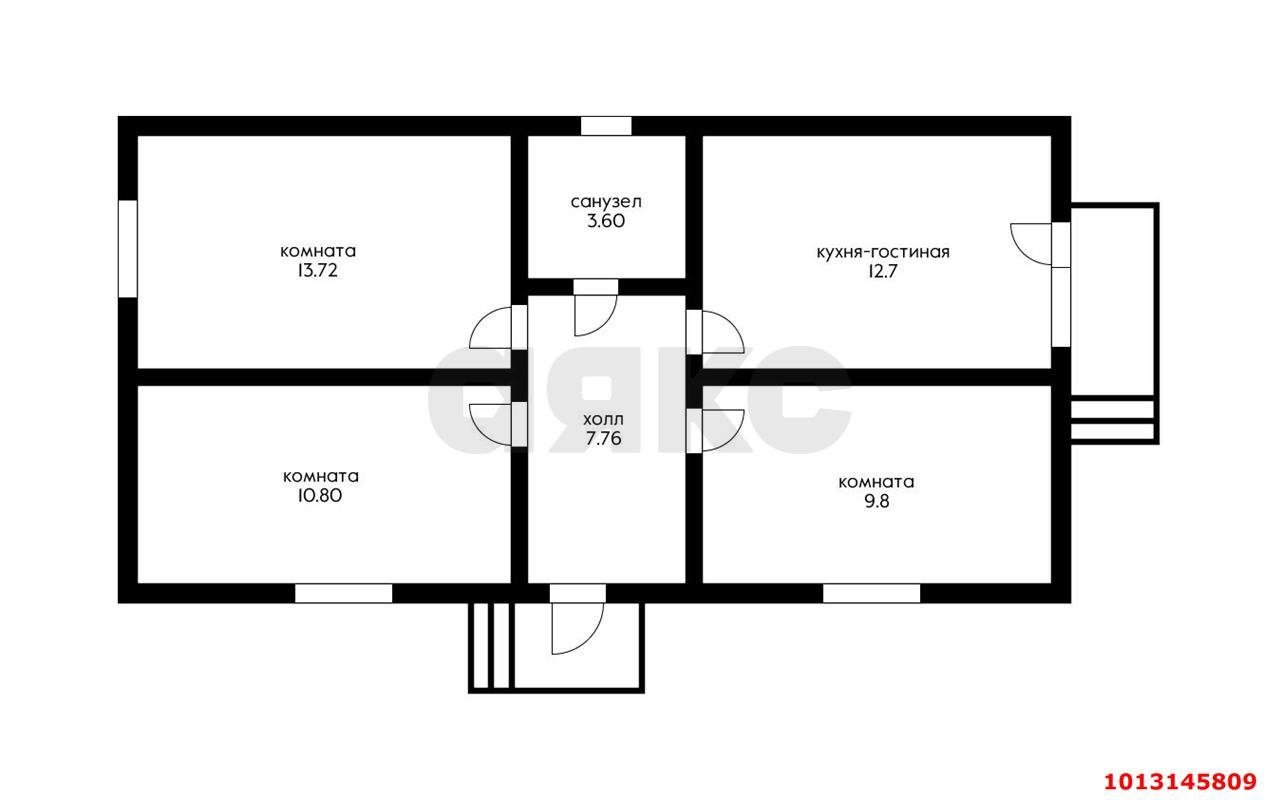 Фото №2: Дом 58 м² + 2.96 сот. - Южный, коттеджный  Южная столица, пер. Динской