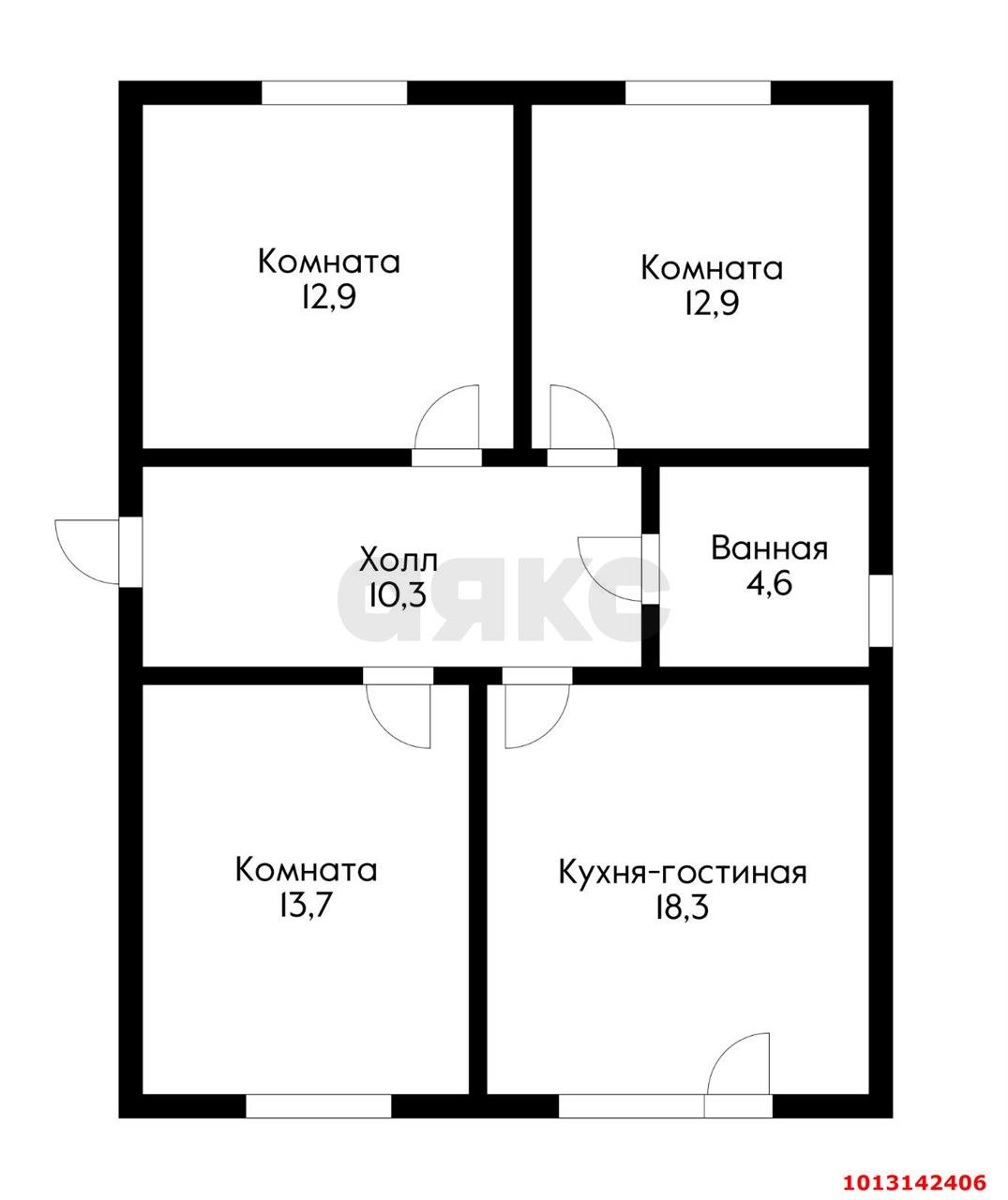 Фото №10: Дом 77 м² + 4.32 сот. - Новотитаровская, ул. Заречная, 113