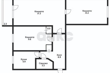 Фото №5: 3-комнатная квартира 56 м² - Динская, ул. Красная, 90