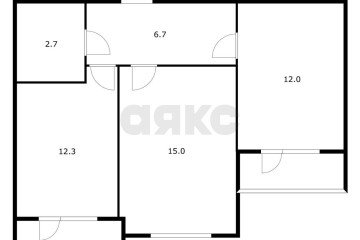 Фото №4: 2-комнатная квартира 57 м² - Краснодар, мкр. 4-й квартал, ул. имени Героя Николая Шевелёва, 3/1