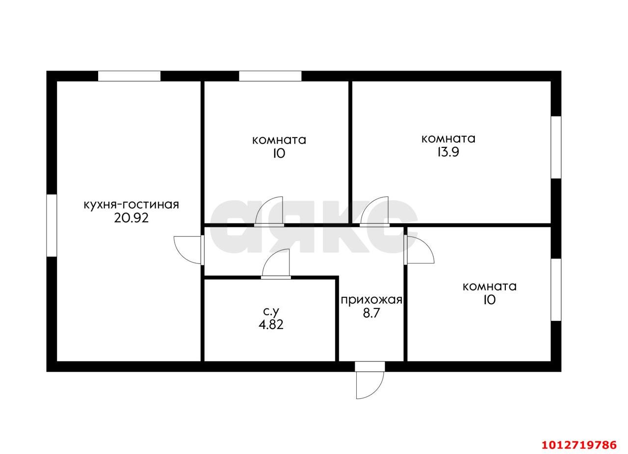 Фото №6: Дом 84 м² + 3 сот. - Южный, Олимпийский, пр-кт Олимпийский, 189