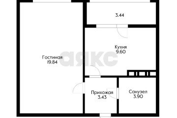 Фото №3: 1-комнатная квартира 36 м² - Краснодар, мкр. жилой комплекс Архитектор, ул. Наставников, 14