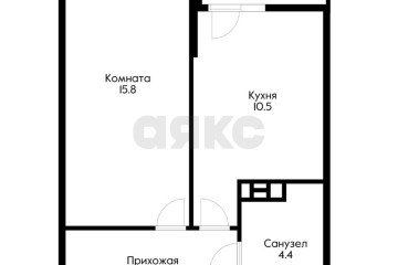 Фото №4: 1-комнатная квартира 36 м² - Краснодар, мкр. жилой комплекс Атлант, ул. Адмирала Крузенштерна, 6