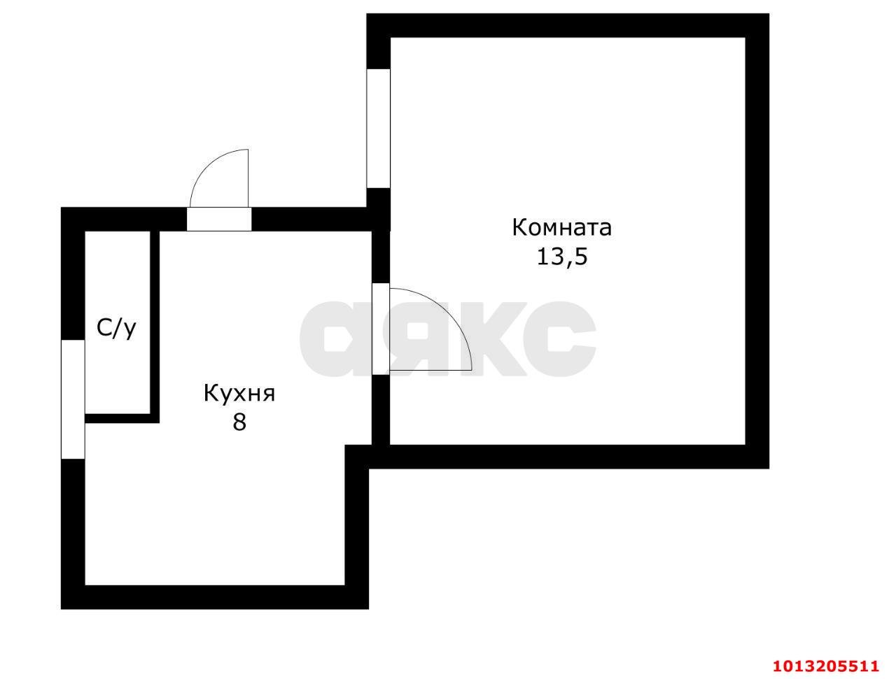 Фото №14: 1-комнатная квартира 22 м² - Краснодар, Центральный, ул. Фрунзе, 138