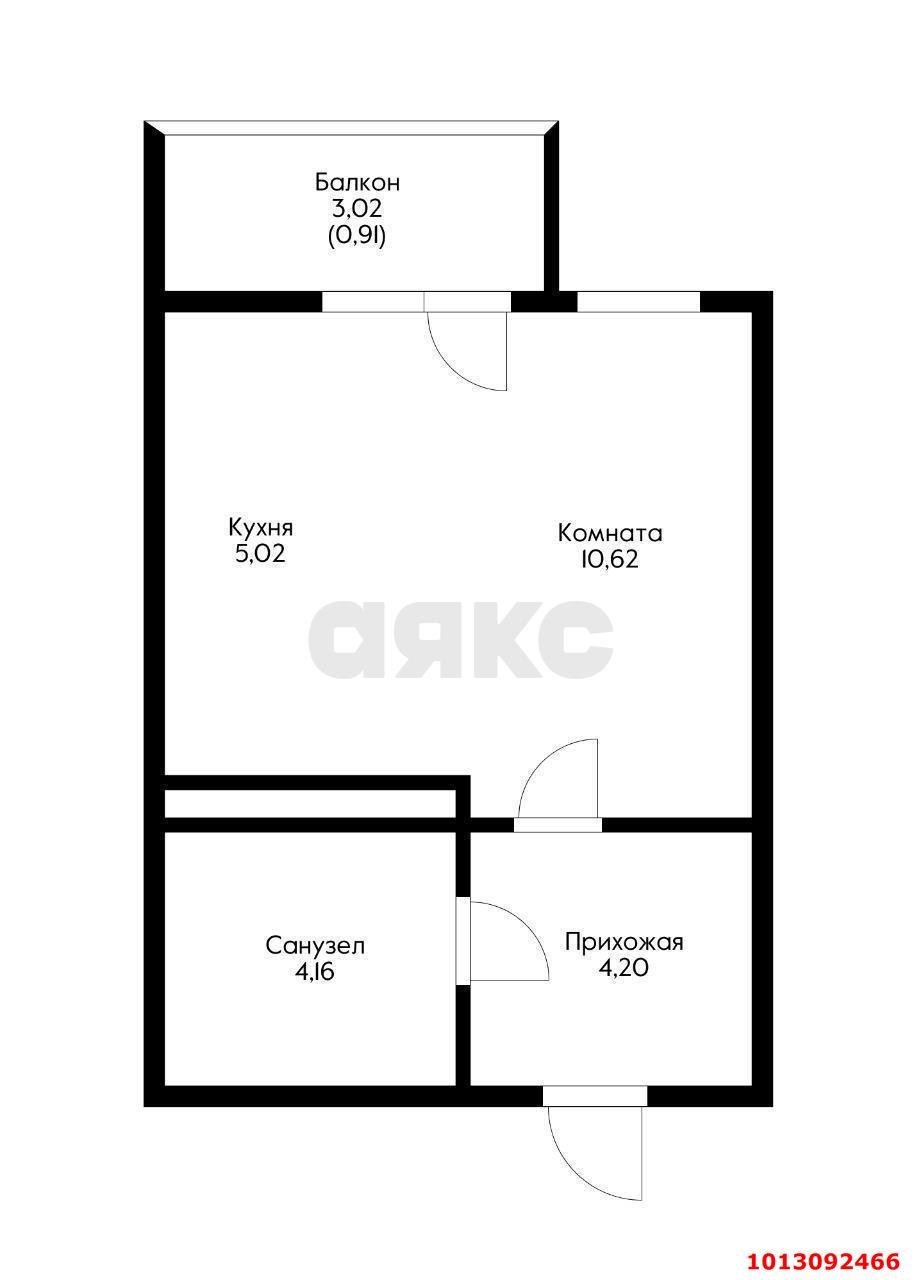 Фото №11: Студия 27 м² - Краснодар, жилой комплекс Нeo-квартал Красная Площадь, ул. Конгрессная, 19