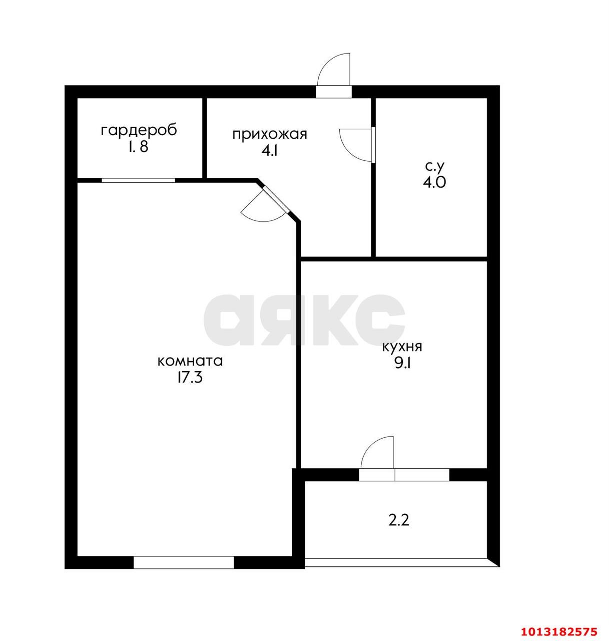 Фото №3: 1-комнатная квартира 40 м² - Краснодар, Пашковский, ул. Лавочкина, 3