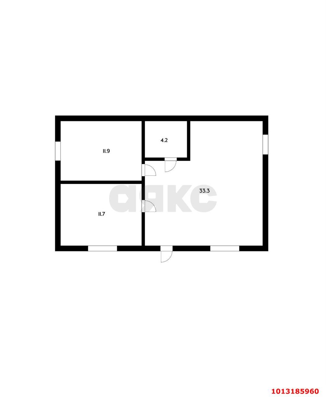 Фото №8: 2-комнатная квартира 59 м² - Крымск, ул. Кузбасская, 2